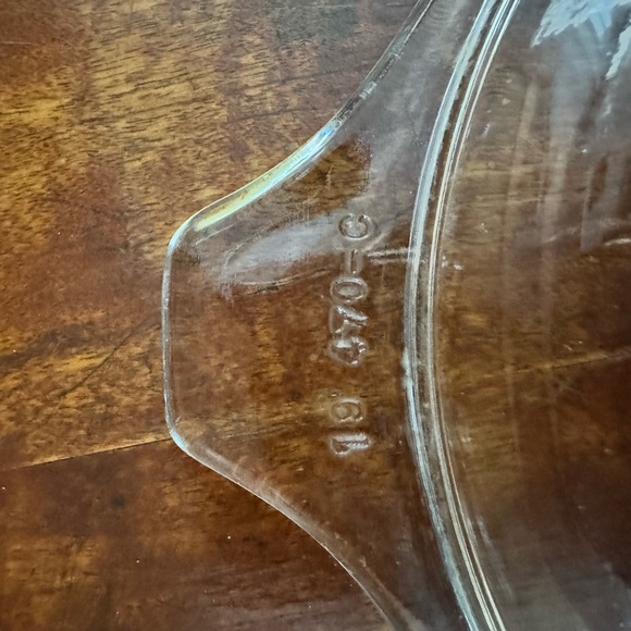 Vintage Pyrex Spring Blossom green pattern casserole dish with lid - Picture 7 of 7